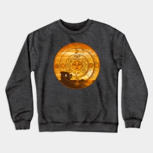 Keys of Atlantis distressed Crewneck Sweatshirt